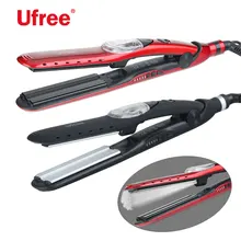 Ufree Паровая функция турмалин керамический паровой Профессиональный Выпрямитель для волос утюги для волос Вэйвер шпилька шина быстрый нагрев