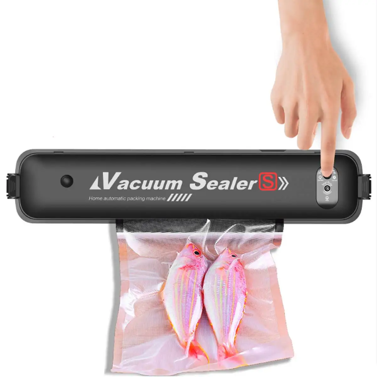 

270mm Household Food Vacuum Sealer Packaging Machine With 15pcs Bags 100-240V Automatic Mini Vacuum Food Sealer EU/US Plug