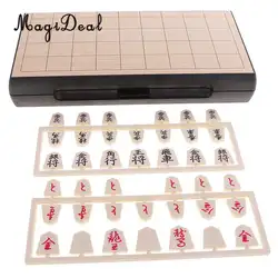 MagiDeal магнитные японские шахматы Shogi Складная магнитная доска дорожный игровой набор для отдыха на природе путешествия игры подарок на день