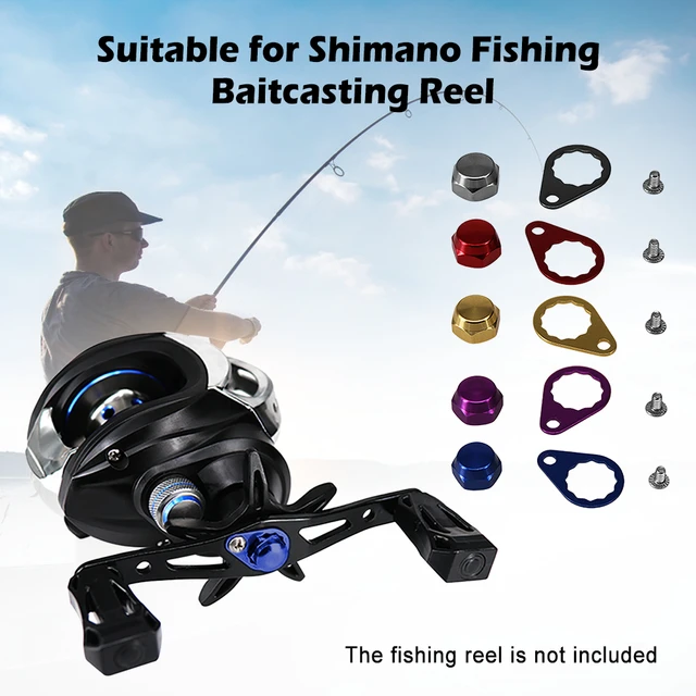 Cheap Fishing Reel Locking Plate Screw Nut Cap Bearing Cover Left/Right DIY Fishing Reel Handle Accessory For Shimano Baitcasting Reel Cheap Fishing Reel Locking Plate Screw Nut Cap Bearing Cover Left/Right DIY Fishing Reel Handle Accessory For Shimano Baitcasting Reel