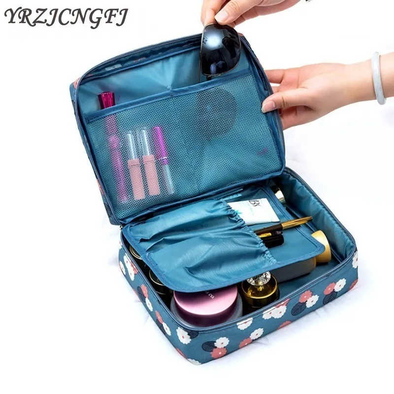 

Zipper Makeup Bag Travel Women High Quality Waterproof Cosmetic Bag Organizer For Toiletries Toiletry Kit Necessity Wash Pouch