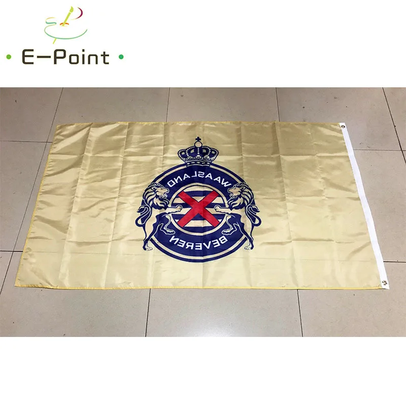 150cm x 90cm Black and Gold Check 5ft x 3ft Flag Banner