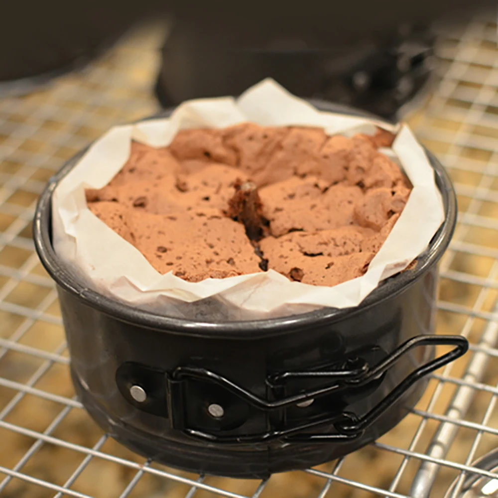 

3 Pieces/Set Cake Pan Non-Stick Leakproof Round Oven Cake Pan with Removable Bottom Cake Pans for Instantpot Pressure Cooker