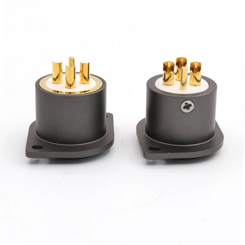 CM201(G) CF201(G) 1 шт. 3 контактный разъем XLR для микрофона AMP MIC Серебряное дно толстое