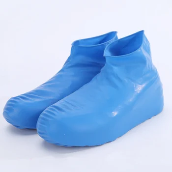 

1 Pair Disposable Latex Waterproof Shoes Cover Anti-Slip Thicken Rain Overshoes For Rubber Boots Shoe Accessories Protector Case