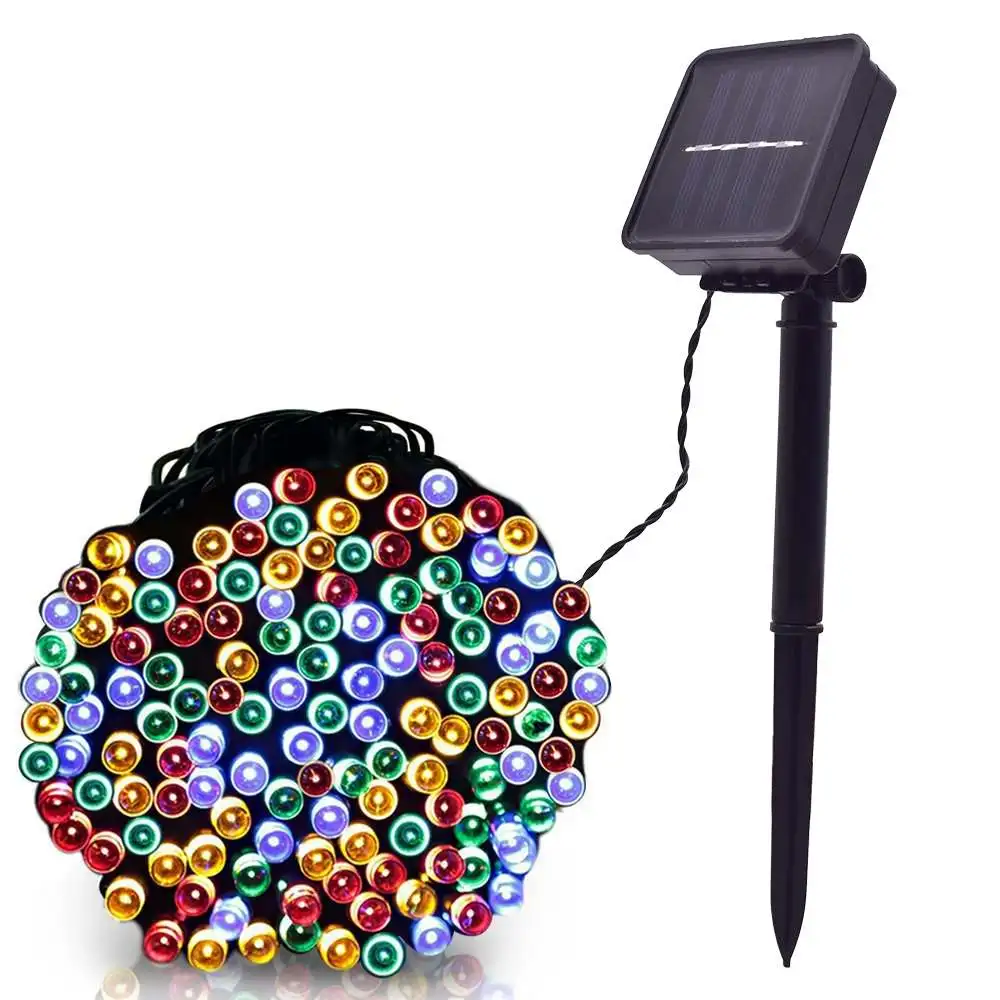 

Waterproof 12M 100 LED LED String Lights Fairy Holiday Christmas Party Garlands Solar Garden Lights Outdoor Solar Lamp