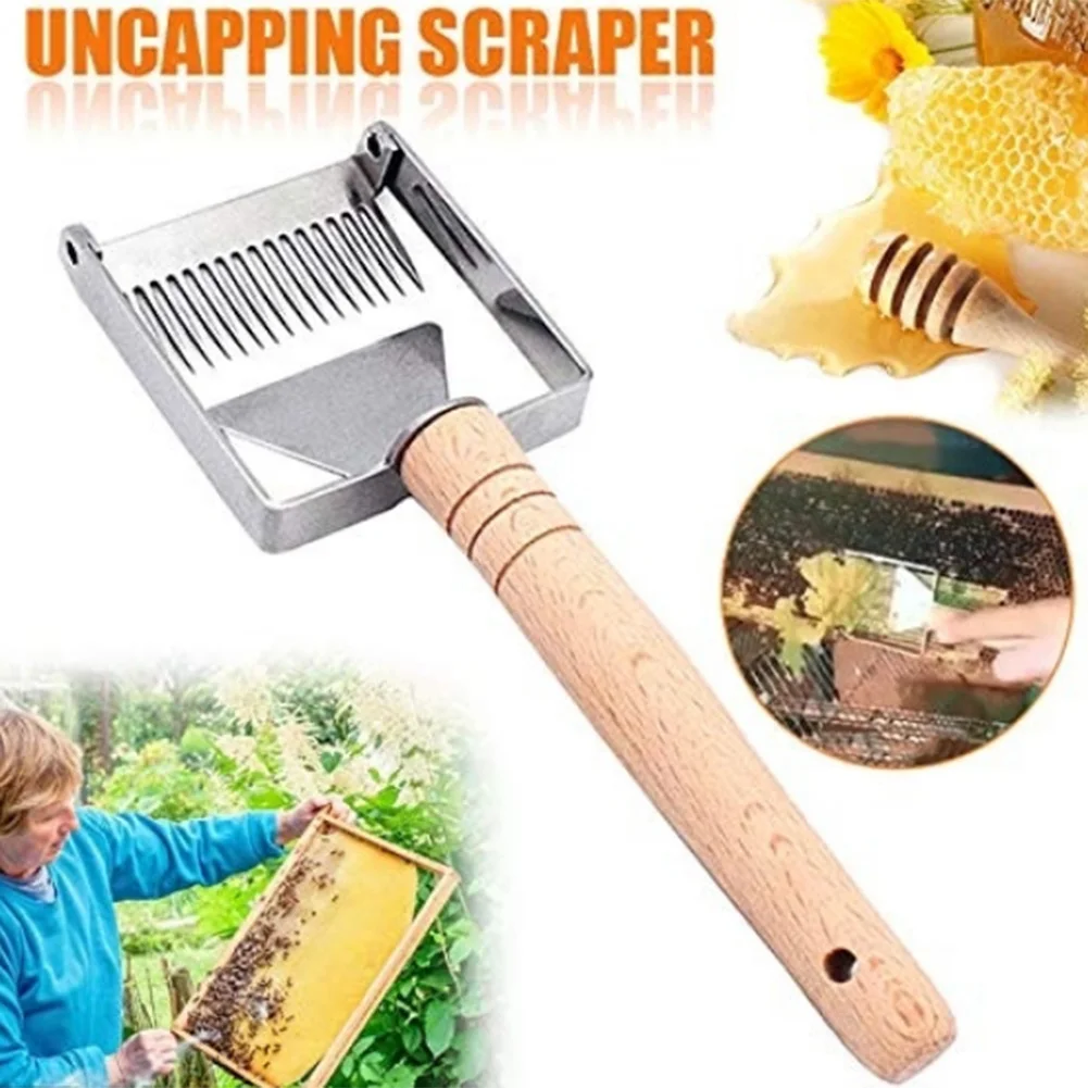 

Beekeeping Tools Bee Hive Uncapping Honey Fork Scraper Stainless Steel Shovel Beekeeping Tools Beekeeping Cut Honey Scraper