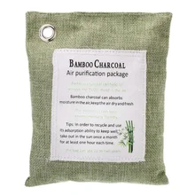 200 г фильтрация воздуха мешок Свежий активный бамбуковый уголь очиститель плесень запах удаления комплект 8 цветная обувь холодильник сухой дезодорант