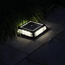 Kaigelin 12 Светодиодный Солнечный наземный светильник, водонепроницаемый садовый тропинка, теплые светильники, лампа с солнечной батареей для дома, двора, сада, лужайки, дороги