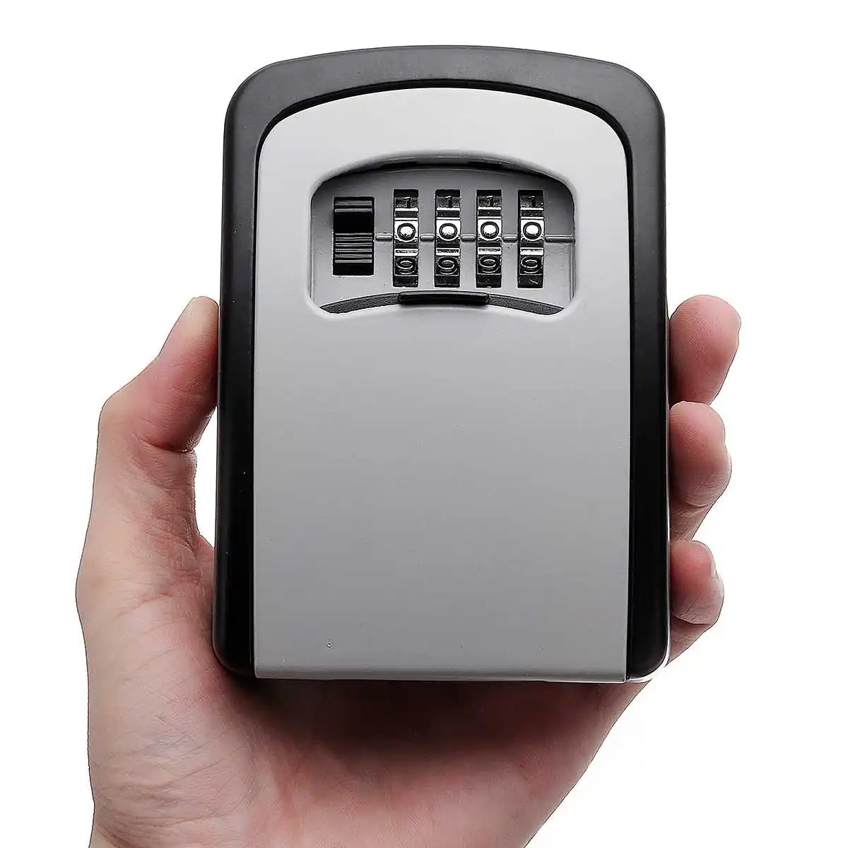 

Outdoor Safe Box Wall Mounted 4 Digit Combination Key Storage Security Safe Lock Box Combination Storage Security Lock