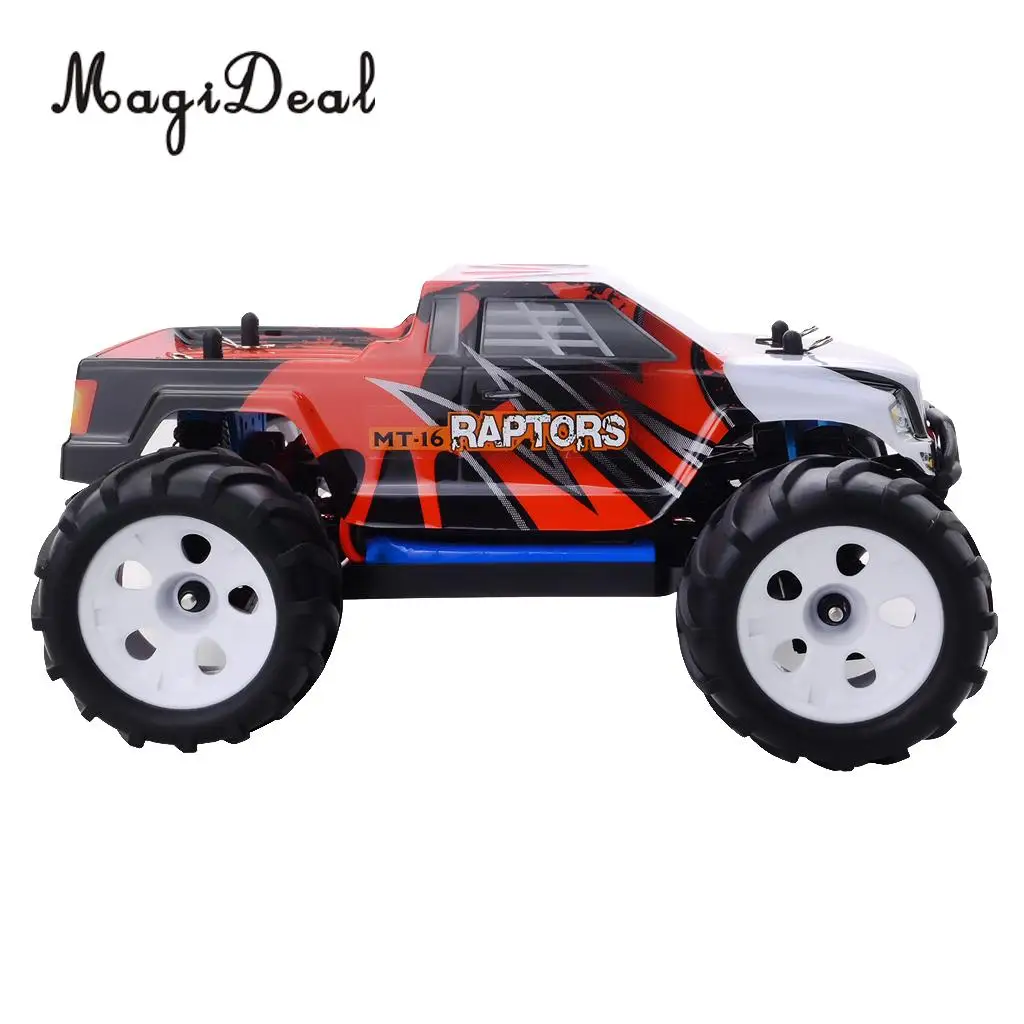 

ZD Racing Raptors MT-16 1/16 Scale 2.4Ghz 4WD Brushless Electric Monster Truck Rock Crawler RTR Hobby Grade Children Toy
