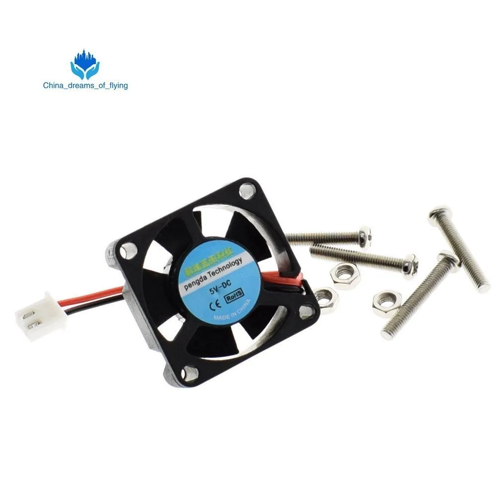 

Raspberry Pi 3 CPU Fan Active Cooling Fan for Customized Acrylic Case Support raspberry pi model B Plus B+/Raspbery Pi 2