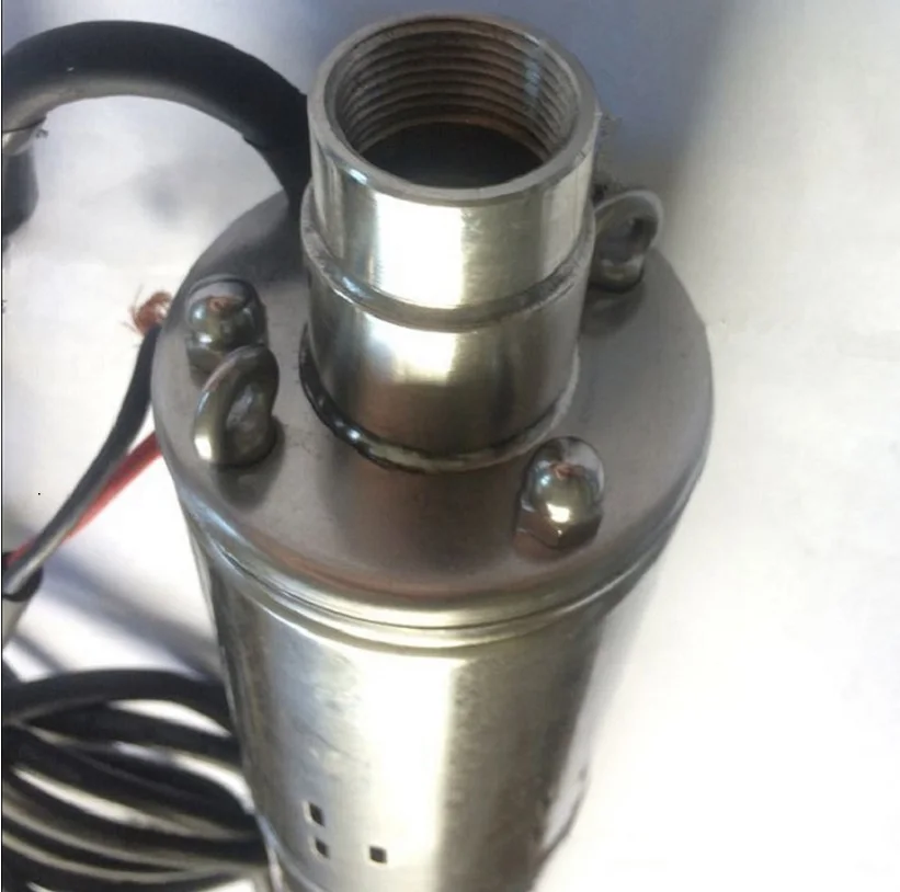 Солнечный ирригационный глубоководный насос DC24V 210 Вт с внутренним контроллером