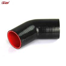 Mangueira de cotovelo de silicone R-EP, 45 e 51, 57, 63, 70, 76, 83, 89mm, juntor de borracha para a conexão de admissão de ar frio turbo