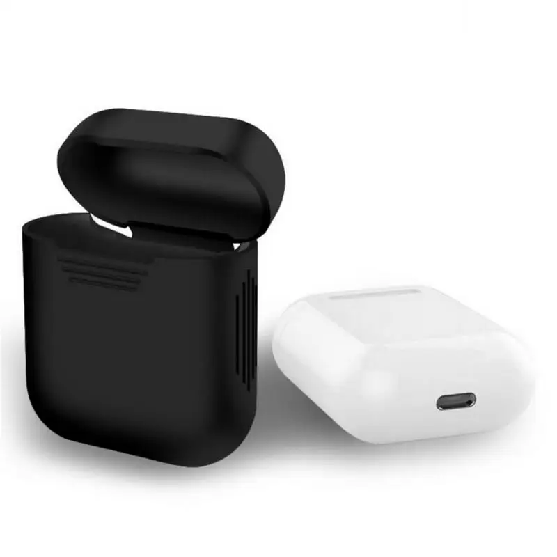 Wireless Bluetooth Headset Portable Storage Box For Airpods Apple Silicone Case Wireless Headphones Storage Set Luminous Cover