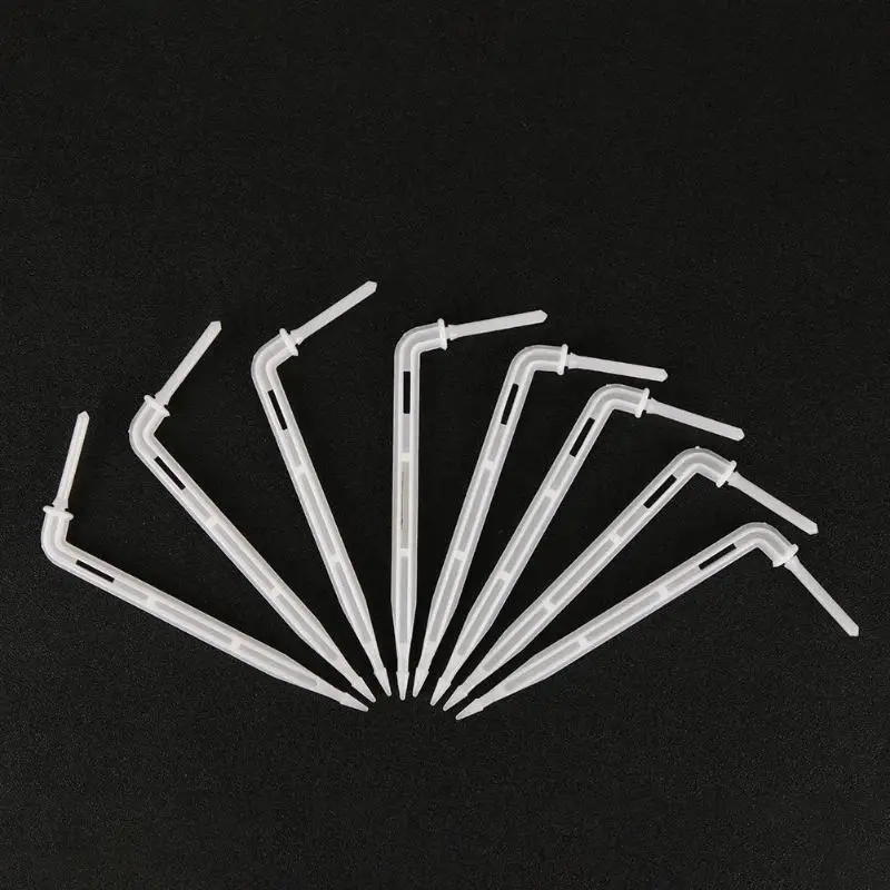 

Garden Watering Drops Emitter Curved Arrow Dripper Kit Irrigation Watering System for Courtyards Gardening Accessories Tools