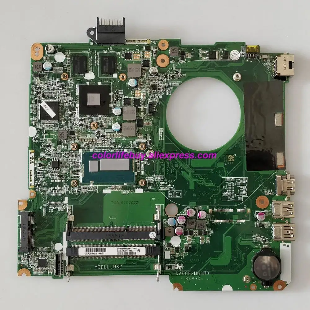 

Genuine 737669-501 737669-601 DA0U82MB6D0 w HD8670M/1GB GPU i5-4200U Laptop Motherboard for HP 15-n Series NoteBook PC