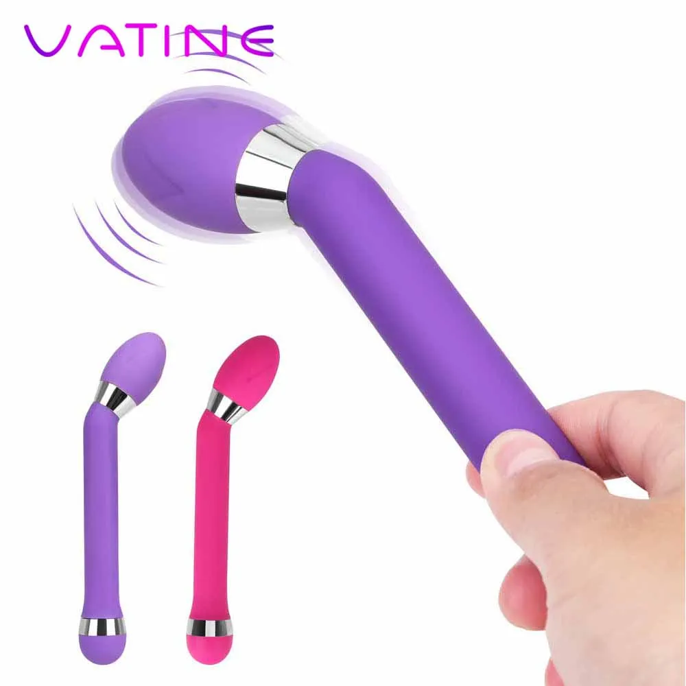 

VATINE Female Masturbation Dildo Vaginal Massage Vibrator Sex Toys For Women AV Magic Wand Clitoris Stimulation