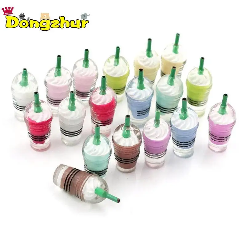 

Dongzhur 1 Pcs Mini Doll House Accessories Cooking Ice Cream Cup Ice Cream Cup Simulation Food Drink Model Scene WWP0049