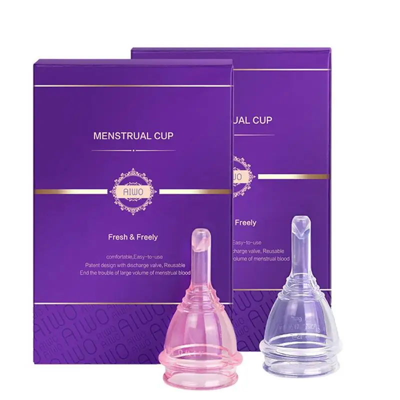 

Menstrual cup for Women Feminine hygiene Medical100% Silicone Cup Menstrual Reusable Female Menstrual Hygiene Protection