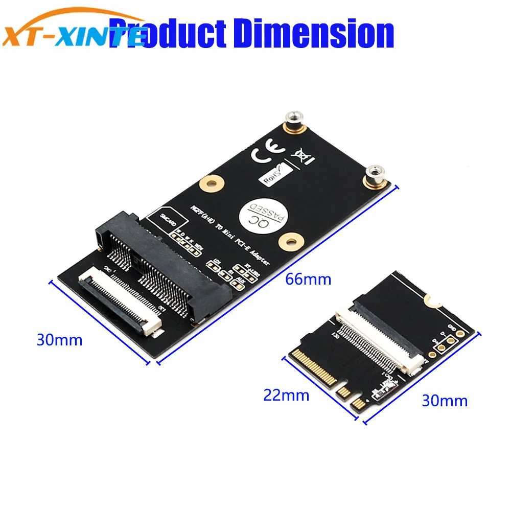 M.2 NGFF ключ A/E/A+ E к Mini PCI-E адаптер FPC кабель WiFi беспроводной адаптер поддерживает полномерную полноразмерную мини-PCI-E сетевую карту