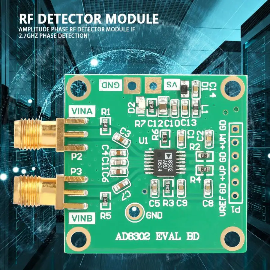 1 шт. генератор радиочастотных сигналов AD8302 LF 2.7G RF/IF частоты