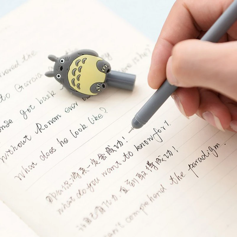 1 шт. милые новые гелевые ручки с чернилами My neighter Totoro перьевая ручка Escolar Papelaria