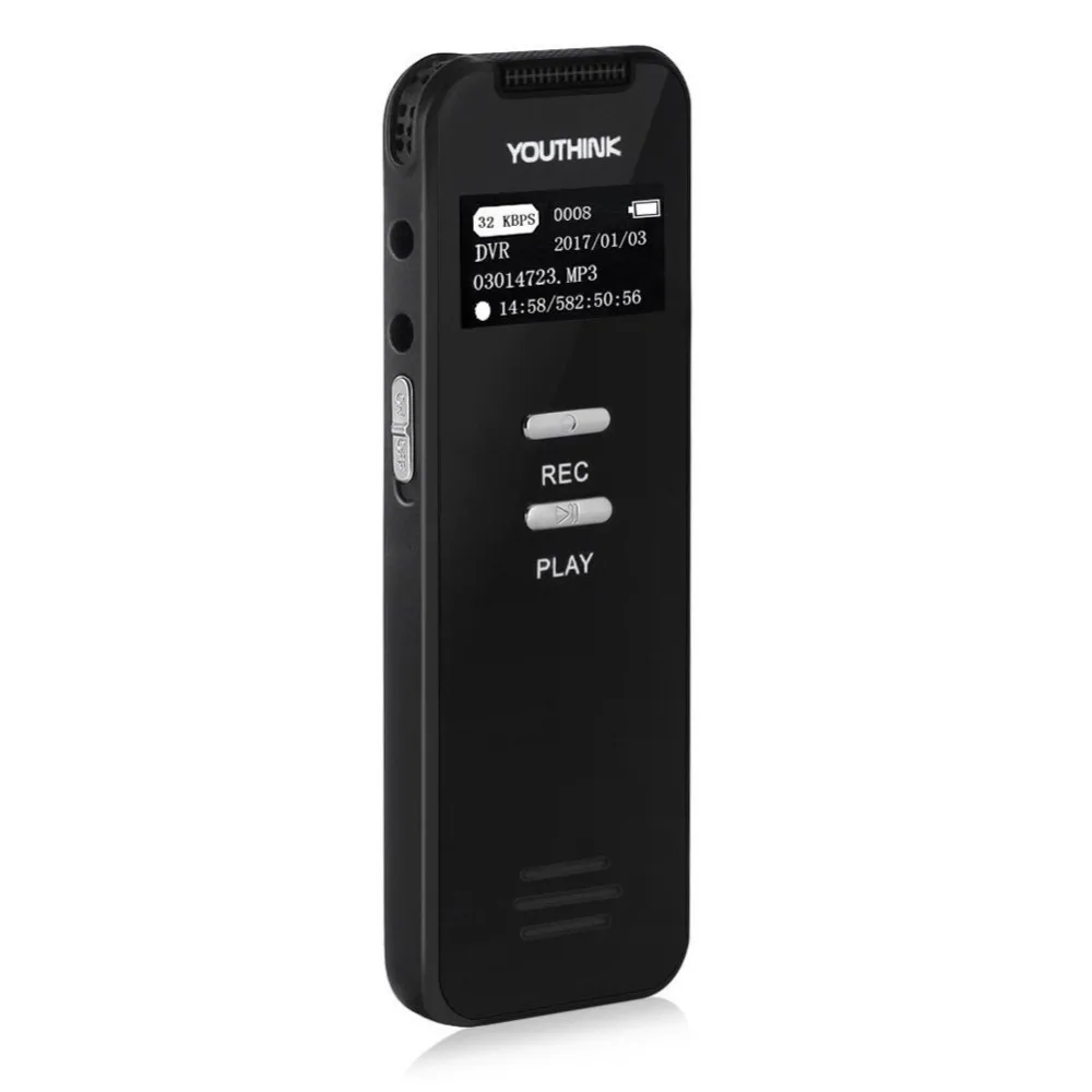 Portable Mini Voice Recorder Professional Dictaphone Digital Audio Voice Recorder Sound Recorder gravador de voz business voice