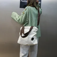 COZMOZ холщовые хозяйственные сумки для женщин Женская сумка через плечо Повседневная Сумка-тоут ручная сумка сумки