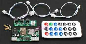 

DC 5V-12V MP3 WAV Decoder Audio Decoder Module USB TF Radio + Remote Control for diy car