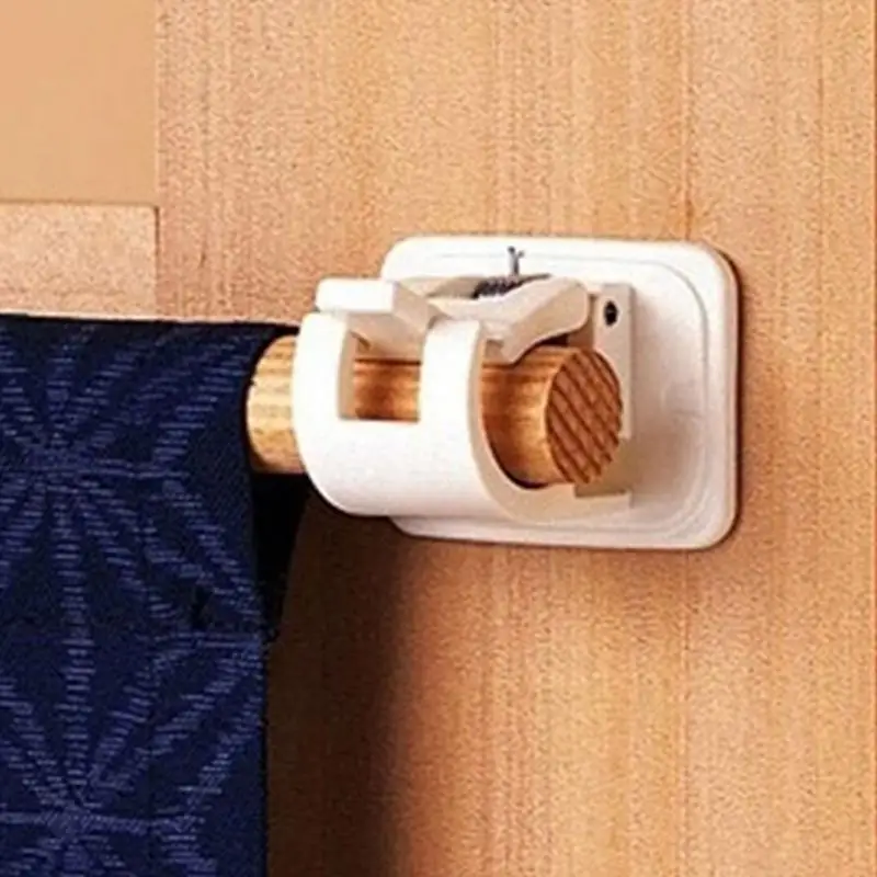 

2PCS Rod Use Multifunctional palstic Curtain Retaining Clip Accessories Holders Clamp
