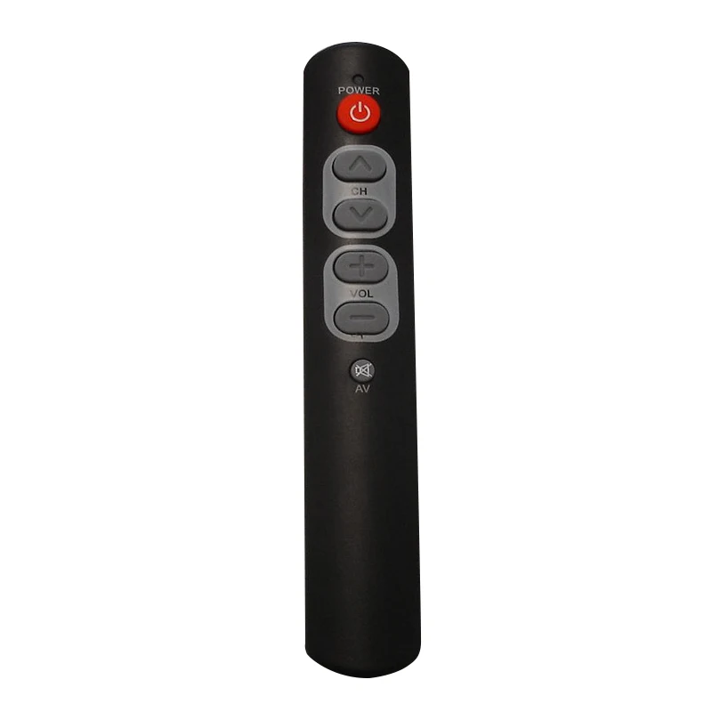 

News Universal 6-Key Pure Learning Remote Control Learning Copy Remote Controller For TV STB DVD DVB VCR Set-top Box Black