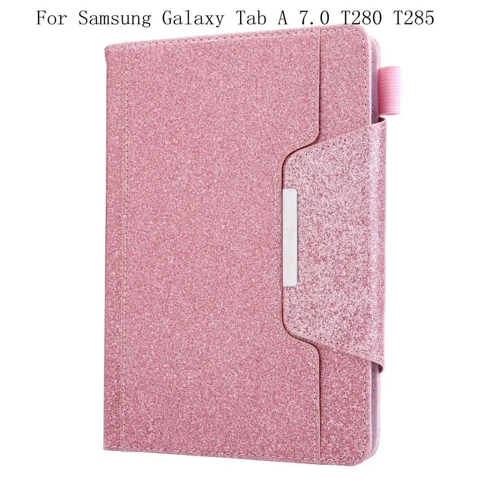 Чехол для samsung Galaxy Tab 7,0 из искусственной кожи раза чехол TabletFor samsung T280 T285 защитный Стенд Smart Cover + подарки