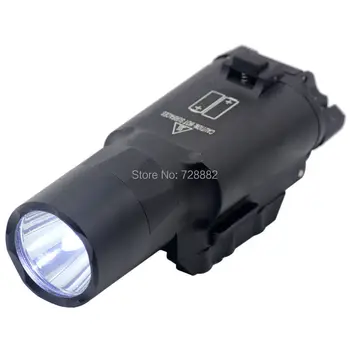 

Tactical Flashlight Ultra X300 LED Weapon Light Torch with 20mm Weaver Rail Mount For Rifle Scope Handguns with Picatinny