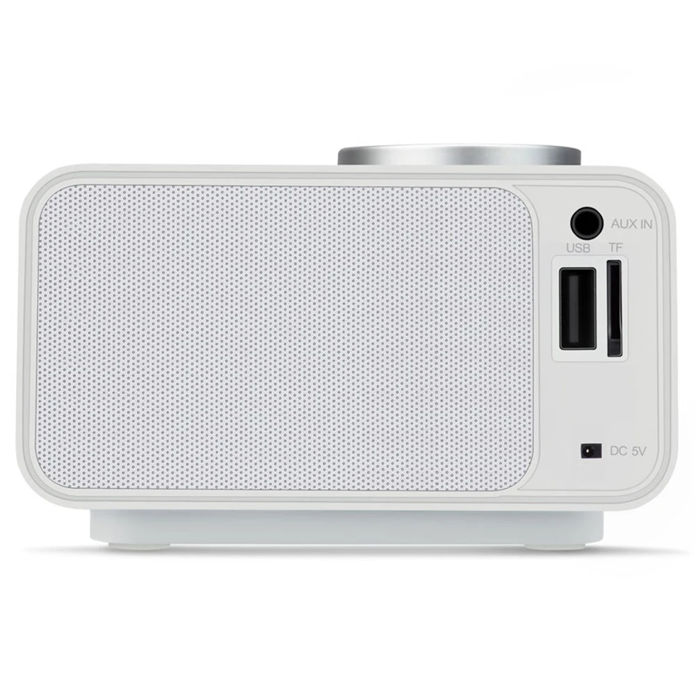 Цифровой будильник с европейской вилкой bluetooth динамик usb зарядным устройством fm