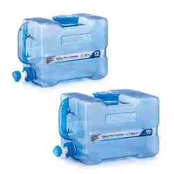 Новый Открытый питьевой чистый ведро PC кипящей воды пластиковый резервуар для хранения автомобиля ведро контейнер для воды походные