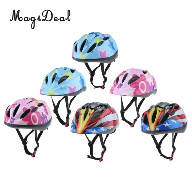 US $6.30 Outdoor Kids Protective Adjustable Helmet Bicycle Roller Ice Skating Multi Sports Helmet
