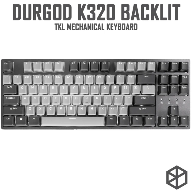 DURGOD キーボード  TAURUS  K320  Cherry MX茶軸