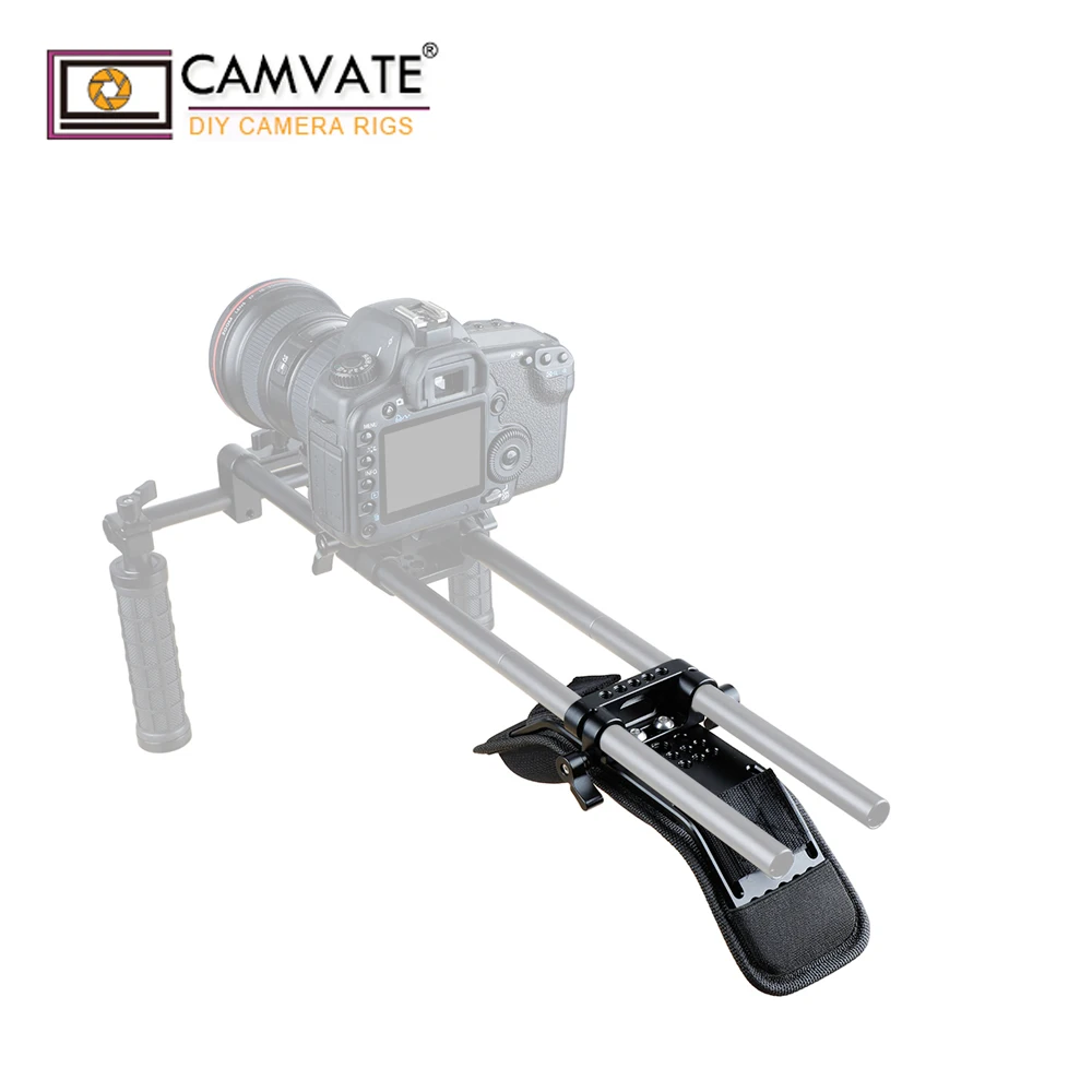 CAMVATE Наплечная накладка с Двойным Зажимом Для 15 мм системы поддержки Railblock C1974