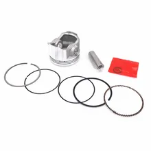 62mm Big Bore Motorcycle Piston Ring Gasket Kit for SUZUKI DR125 2009-2012 GN125 GS125 EN125 Flat Top Piston 125cc 150cc Upgrade