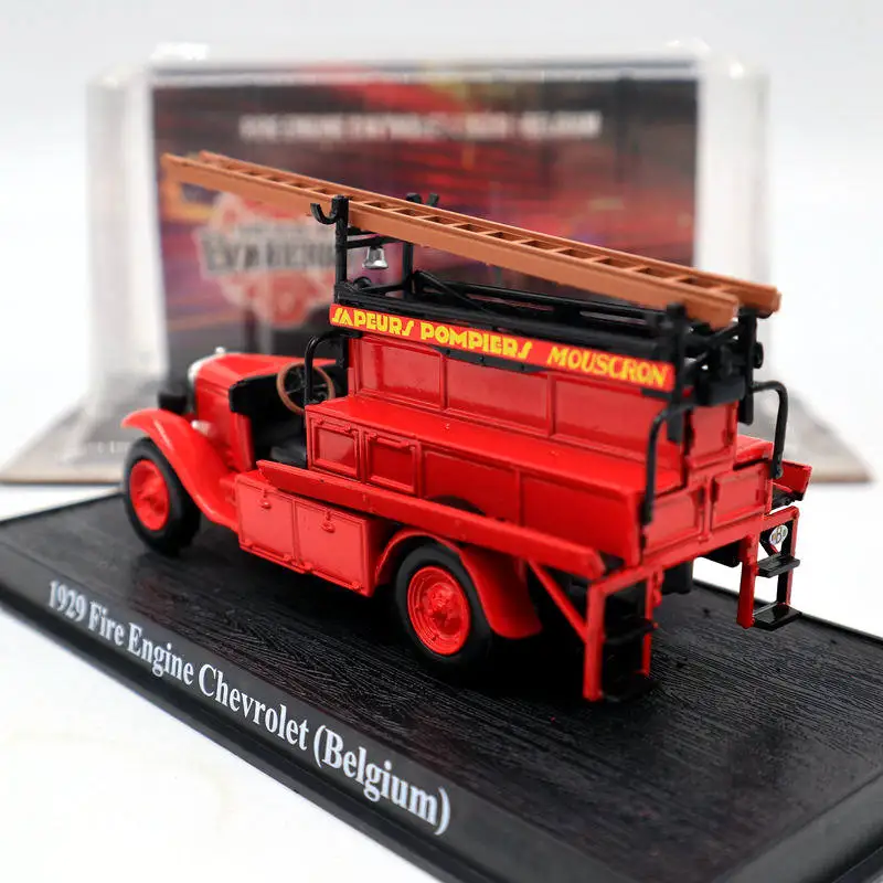 Bomberos 1 50 1929 Fire Engine Chevrolet Belgium Car Diecast Models Collection 4