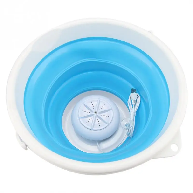 

Portable Ultrasonic Turbo Automatic Electric Roller Mini Washing Machine Quick Clean Washing Tools for Outdoor Travel