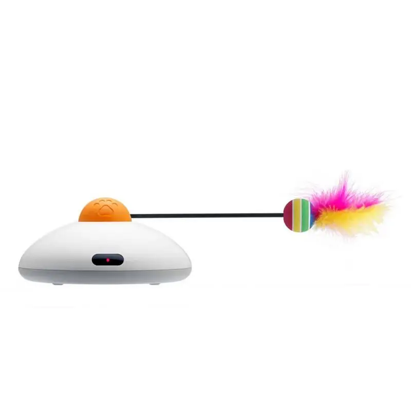 

Automatic Feathers Cat Teaser Remote Control Cat Toy Charging Rotating Funny Stick Smart Pet Supplies High Quality Fast Delivery