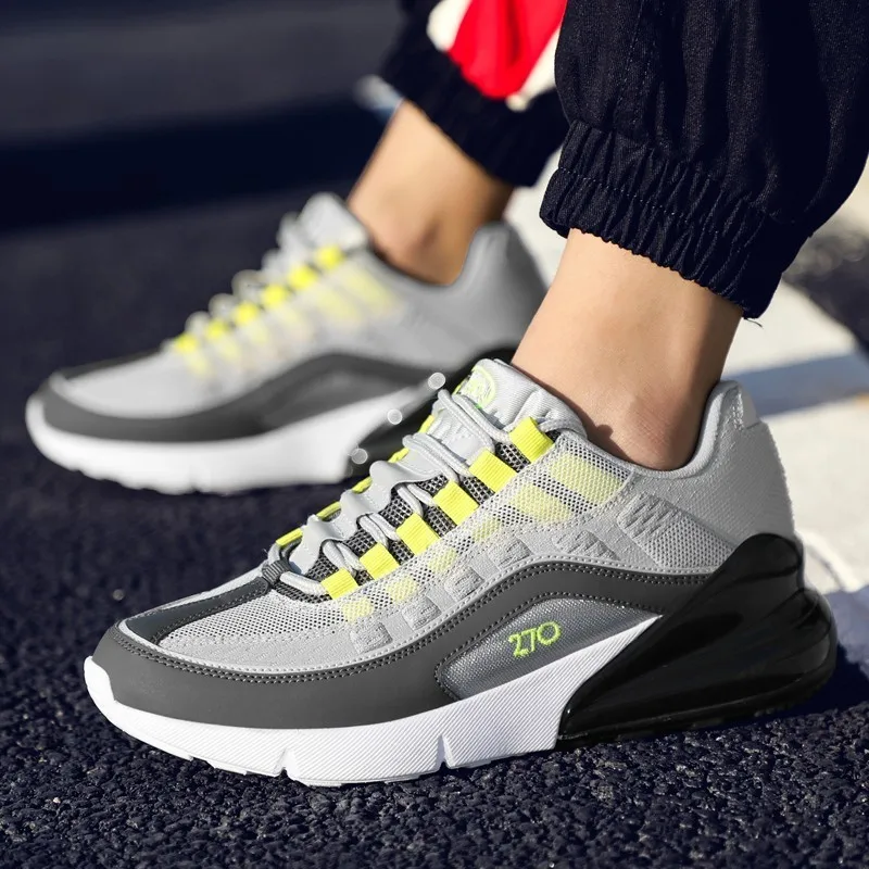 

Gray high quality Selling fashion Non-slip shoes men breathable casual shoes Sapatos masculinos Comfortable Male shoes #g57
