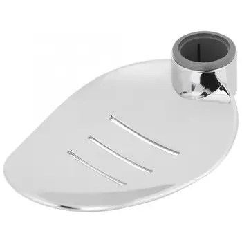 

soap tray Lifting Rod Rack Tray Shower Soap Dish Rustproof Sponge Soap For Bathroom Portable Soap Dish Box Case
