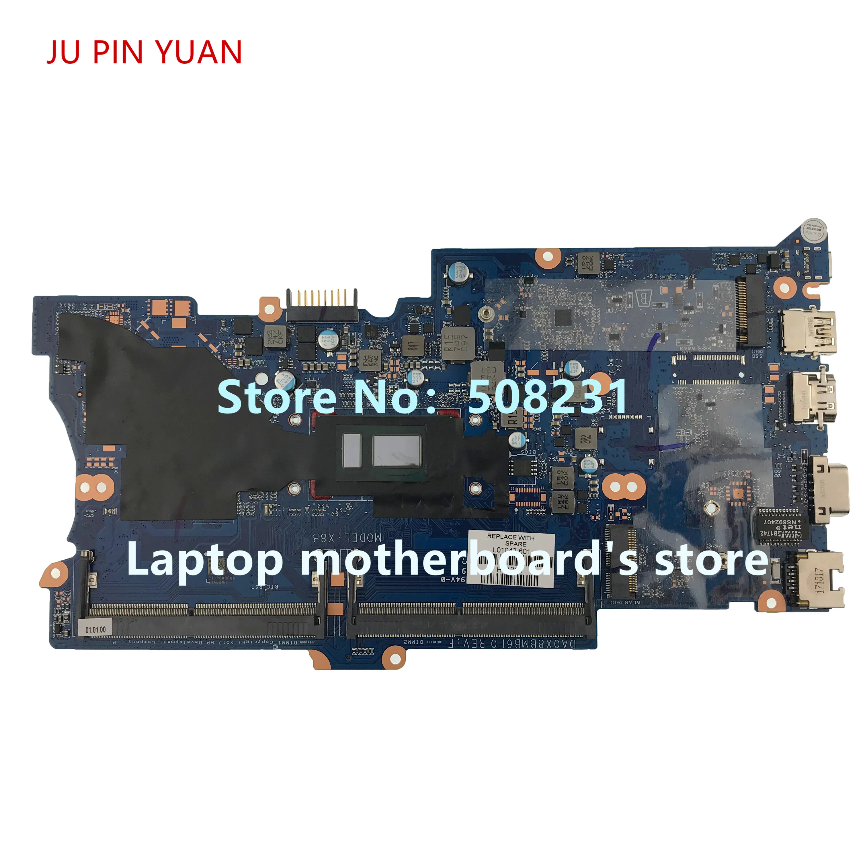 

L01042-001 L01042-601 DA0X8BMB6F0 Laptop Motherboard For HP ProBook 440 430 G5 Notebook PC I7-8550U Fully Tested
