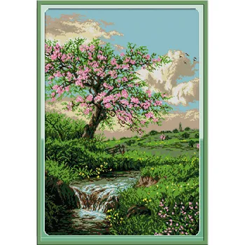 

Diamond Embroidery Full Display Diamond Mosaic Beautiful view Diamond Painting Chinese Cross Stitch Home Decor For Babyroom