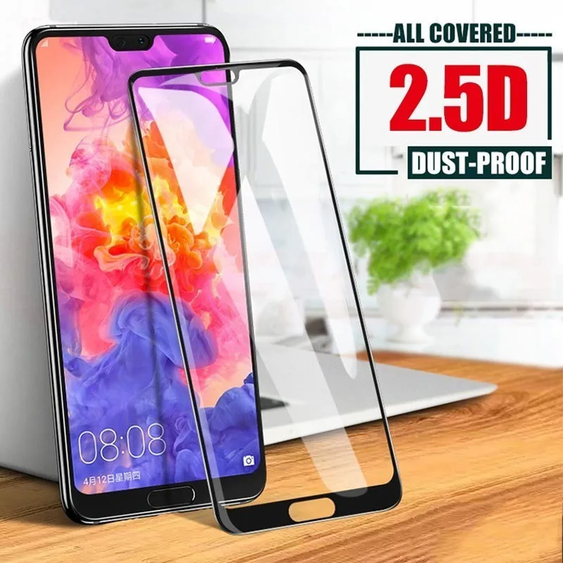 Полностью покрывающее закаленное Стекло для huawei P Smart 2019 P20 P30 Lite Honor 10 9 8A Y6 Y7 Y9 Экран