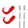 Rc Car Metal Tow Hook Chain Decoration For 1:10 Rc Rock Crawler Traxxas Trx-4 Axial Scx10 90046 Wraith D90 Tf2 Tamiya Cc01 ► Photo 2/6