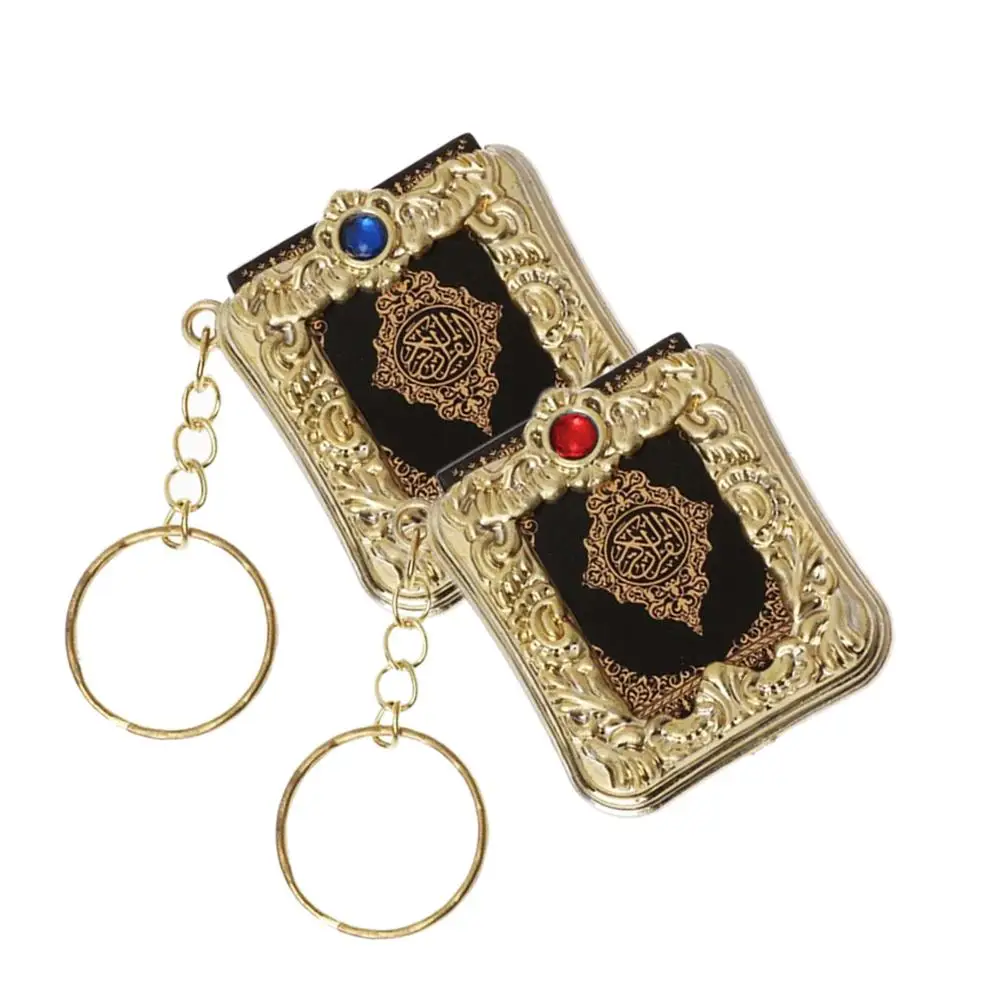 

Keychain Islamic Quran Small Pendant Religious Jewelry Mini Koran Keyring Pendant Pendant Ring